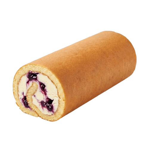 Rollo Vainilla con Salsa de Mora